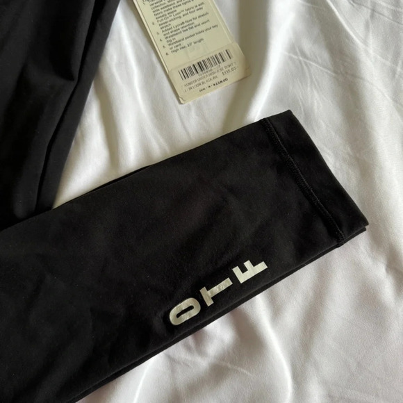 🆕🖤 Lululemon OTF Orangetheory Fitness Wunder Under HR Tight 25” Luon Black - Picture 2 of 7